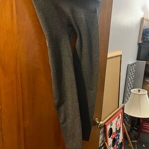 Gray Knit Leggings